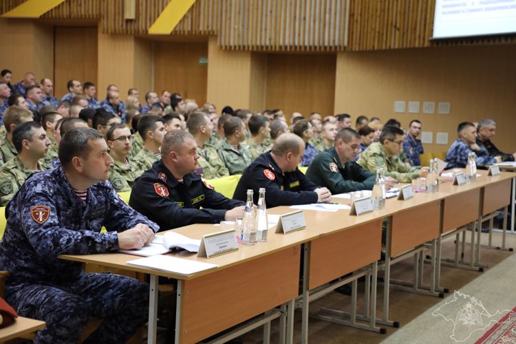В крымском управлении Росгвардии подведены итоги служебно-боевой деятельности за 2019 год