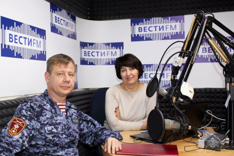 Руководитель вневедомственной охраны Росгвардии Севастополя рассказал об итогах работы подразделения в эфире радио «Вести ФМ» 