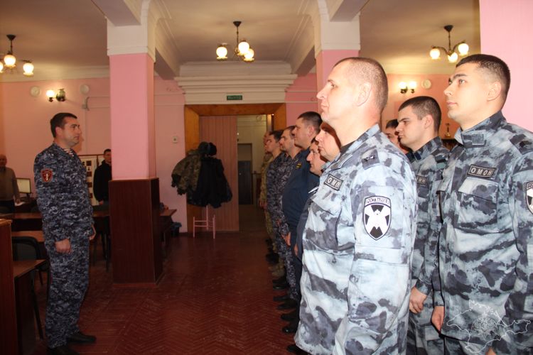 Завершился общекрымский турнир по шахматам среди росгвардейцев