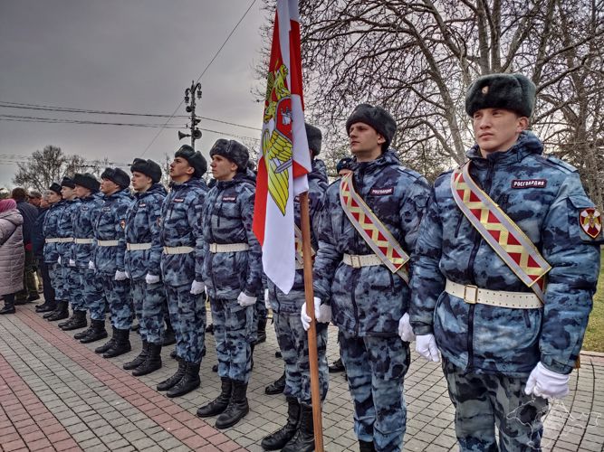 В Севастополе Военнослужащие и сотрудники войск национальной гвардии приняли участие в мероприятиях по случаю Дня памяти вывода ограниченного контингента советских войск из Афганистана