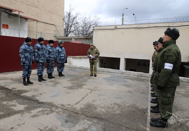 В Главном управлении крымской Росгвардии состоялся сбор с командирами моторизованных батальонов войсковых частей 