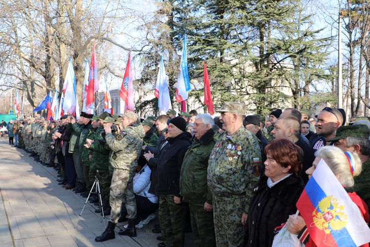 В республике Крым и г. Севастополе прошли торжественные мероприятия, посвященные празднованию Дня защитника Отечества