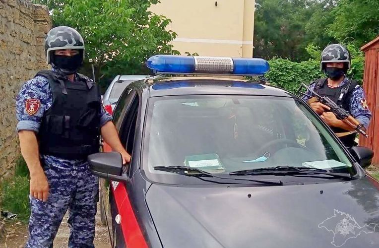 В Симферополе наряд вневедомственной охраны Росгвардии задержал подозреваемого в краже из гипермаркета