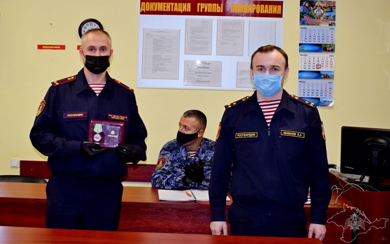 Сотрудники вневедомственной охраны Главного управления Росгвардии по Республике Крым и г. Севастополю подвели итоги служебной деятельности в 2020 году