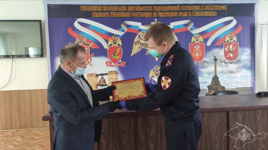 Росгвардейцы поздравили ветерана службы с днём рождения