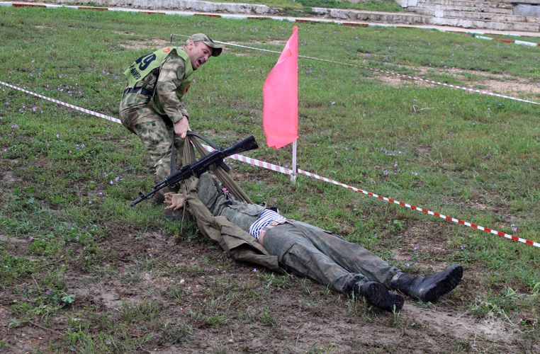 В Севастополе военнослужащие Росгвардии стали участниками всероссийского этапа армейских игр «Воин мира»