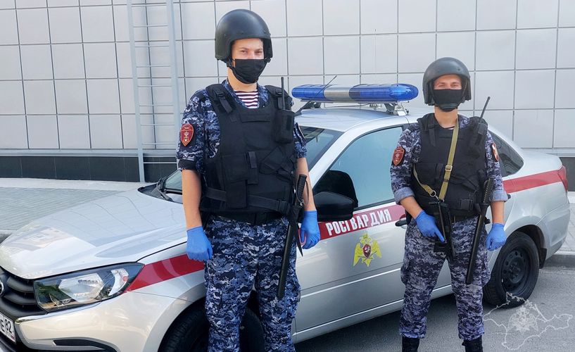 Сотрудники вневедомственной охраны Росгвардии пресекли противоправные действия в Евпатории