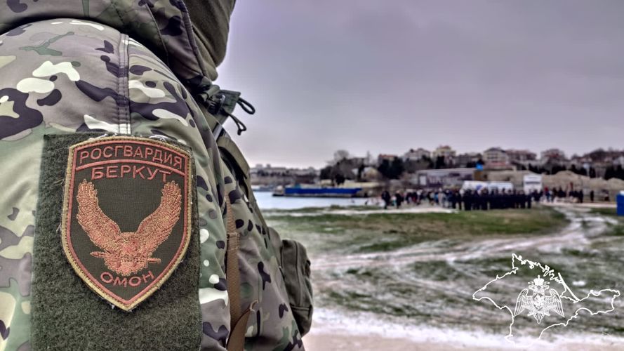 В Крыму и Севастополе Росгвардия обеспечила правопорядок во время празднования Крещения Господня
