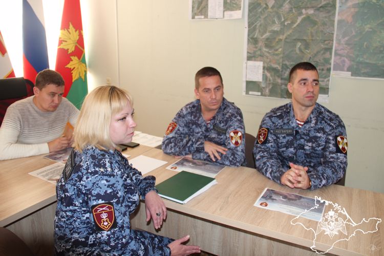Росгвардия в Севастополе провела мероприятие профессионального ориентирования