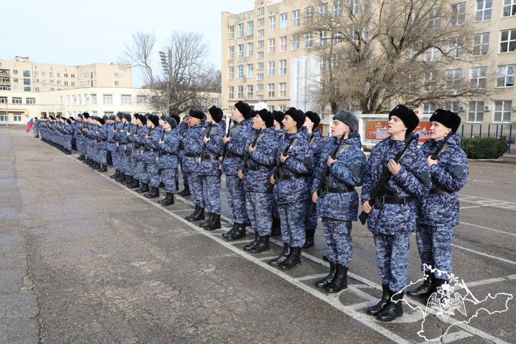 В Крыму военнослужащие Росгвардии приведены к присяге