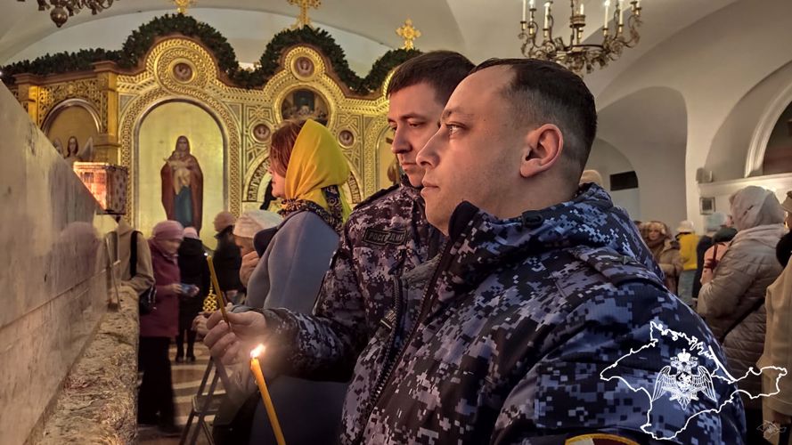 Росгвардия обеспечила в Крыму и Севастополе правопорядок во время празднования Крещения Господня