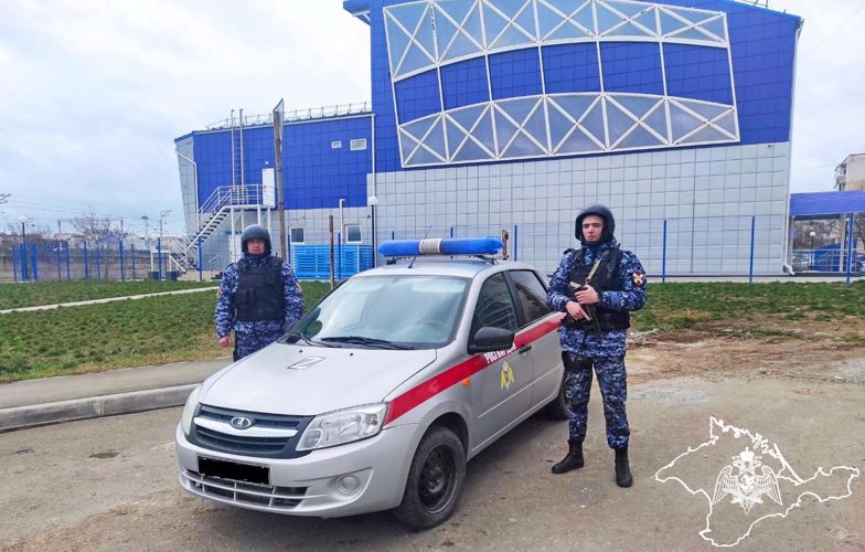 Подозреваемого в краже задержали сотрудники Росгвардии в Евпатории