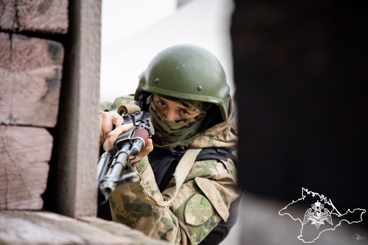 В Крыму проходят совместные тактические занятия подразделений Росгвардии