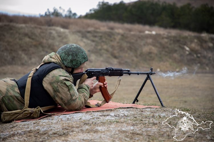 В Крыму проходят совместные тактические занятия подразделений Росгвардии