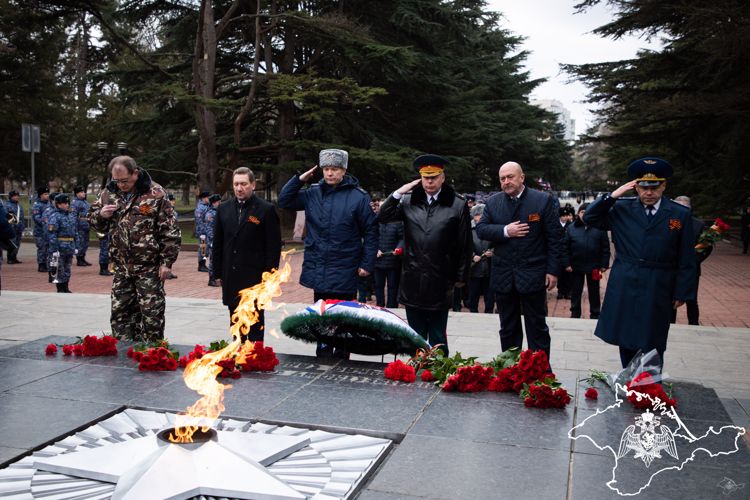 В Республике Крым и г. Севастополе прошли торжественные мероприятия, посвященные празднованию Дня защитника Отечества