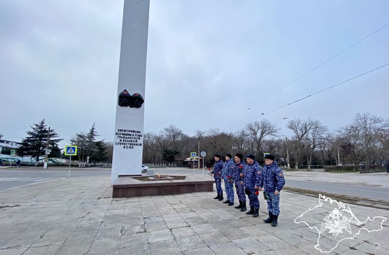 Крымские росгвардейцы приняли участие в мероприятиях, посвященных 80-й годовщине победы в Сталинградской битве
