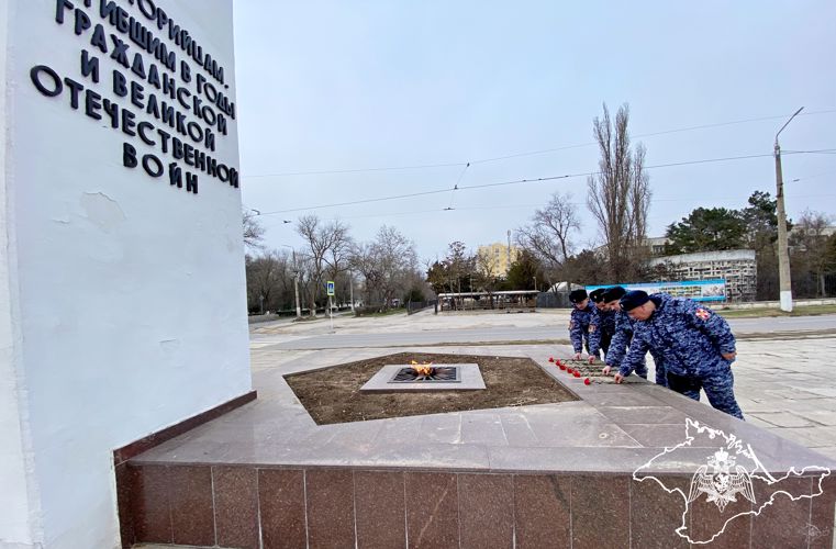 Крымские росгвардейцы приняли участие в мероприятиях, посвященных 80-й годовщине победы в Сталинградской битве