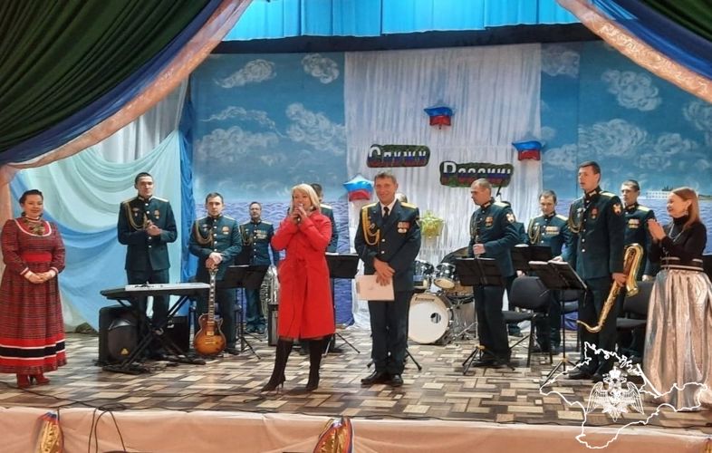 Оркестр севастопольского полка Южного округа Росгвардии поддержал участников спецоперации