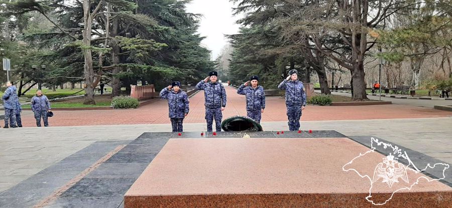 Крымские росгвардейцы приняли участие в мероприятиях, посвященных 80-й годовщине победы в Сталинградской битве