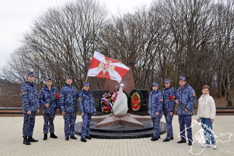 Крымские росгвардейцы отдали дань уважения подвигам партизан, сражавшихся с фашизмом