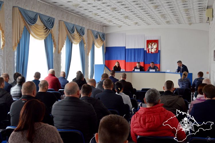 Рабочая встреча сотрудников Росгвардии с представителями ЧОП состоялась в Крыму