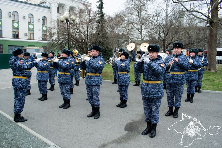 К празднованию воссоединения Крыма с Россией присоединилась Росгвардия