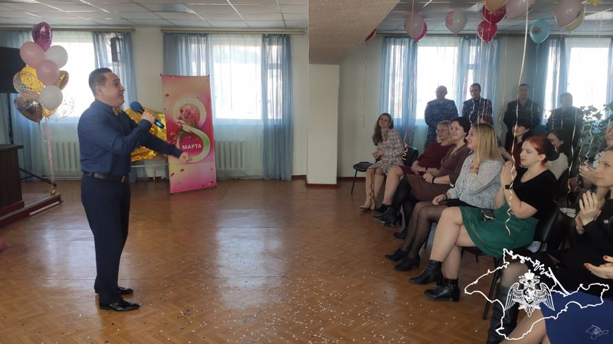В подразделениях Росгвардии Крыма и Севастополя состоялись торжественные мероприятия, посвящённые Международному женскому дню
