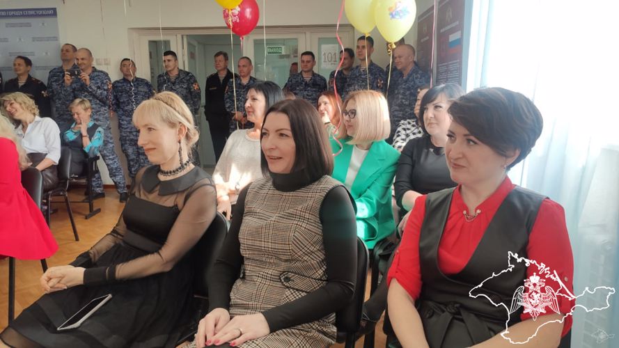 В подразделениях Росгвардии Крыма и Севастополя состоялись торжественные мероприятия, посвящённые Международному женскому дню