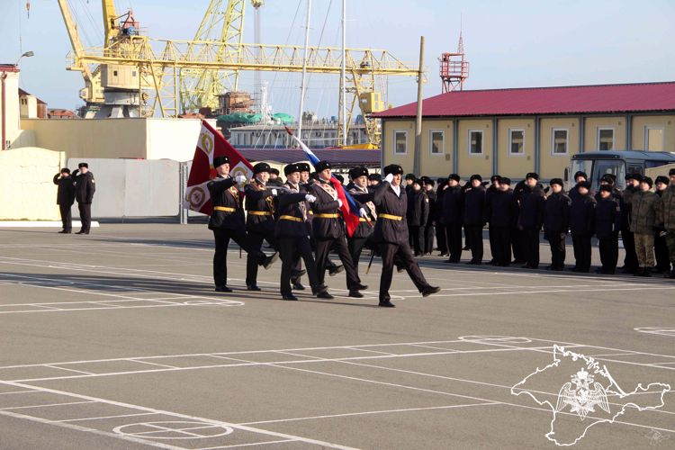 Морские подразделения Южного округа Росгвардии отметили профессиональный праздник