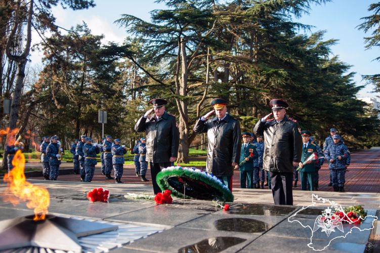 В Крыму и Севастополе прошли торжественные мероприятия, посвященные празднованию Дня войск национальной гвардии Российской Федерации