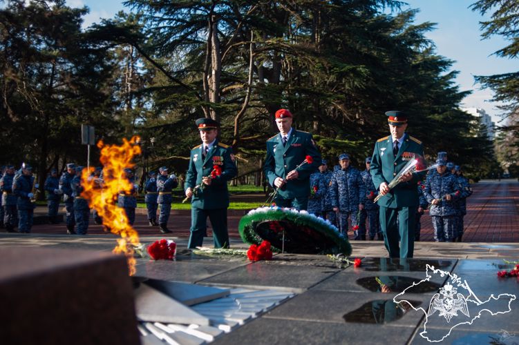 В Крыму и Севастополе прошли торжественные мероприятия, посвященные празднованию Дня войск национальной гвардии Российской Федерации