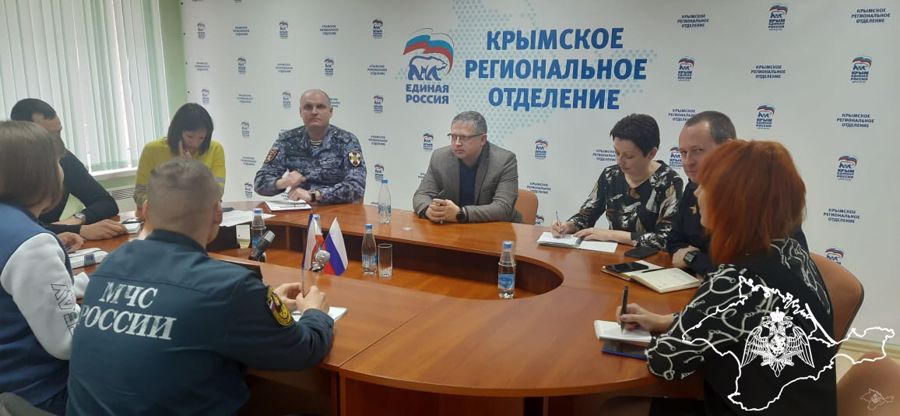 Офицер Росгвардии в Крыму стал участником селекторного совещания, посвященного подготовке к «Диктанту Победы»