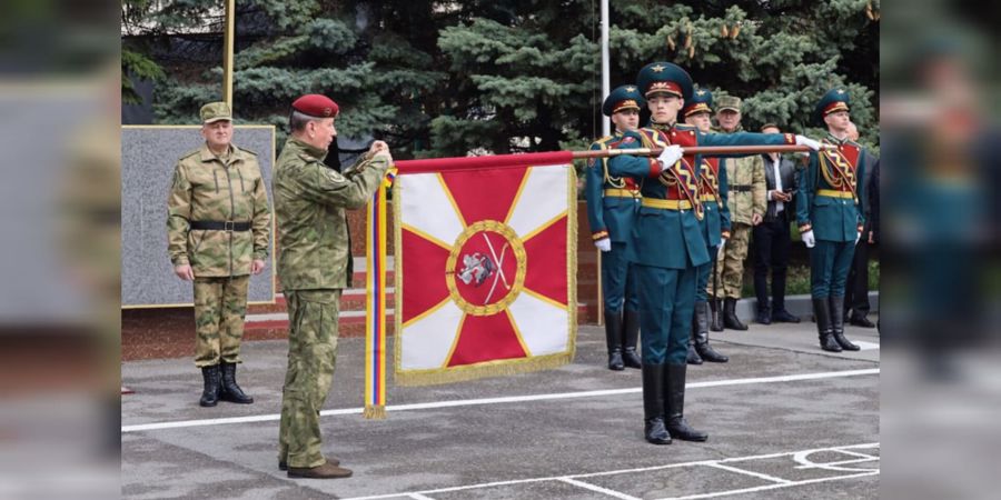 Генерал армии Виктор Золотов вручил орден Жукова Южному округу войск национальной гвардии Российской Федерации (видео)