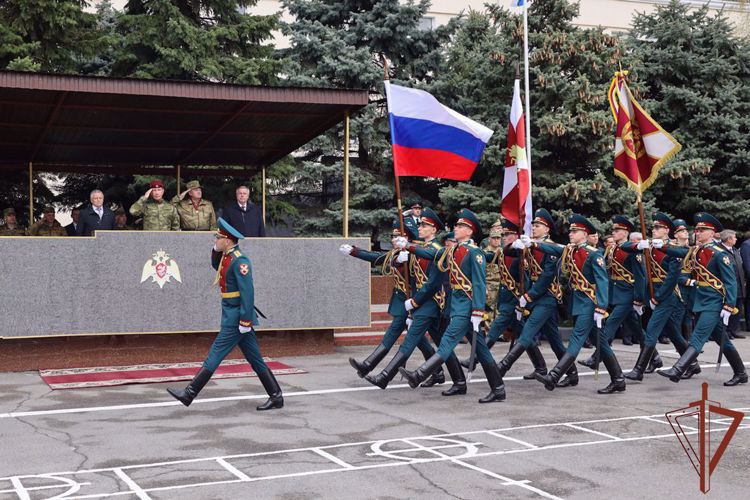 Генерал армии Виктор Золотов вручил орден Жукова Южному округу войск национальной гвардии Российской Федерации (видео)