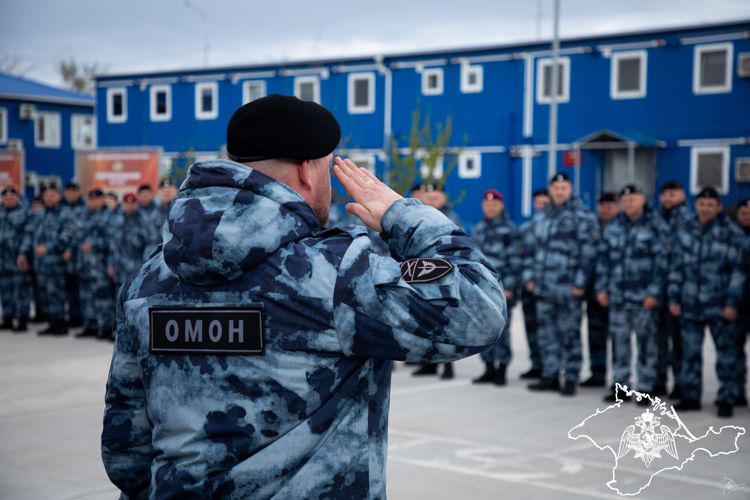 Бойцы ОМОН «Беркут» Росгвардии отметили годовщину создания подразделения