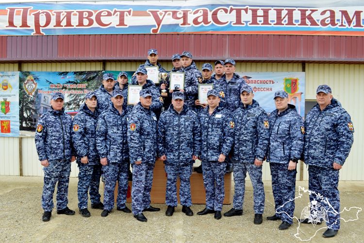 Лидеры этапа конкурса профессионального мастерства среди сотрудников вневедомственной охраны «Лучший по профессии» определены в Крыму