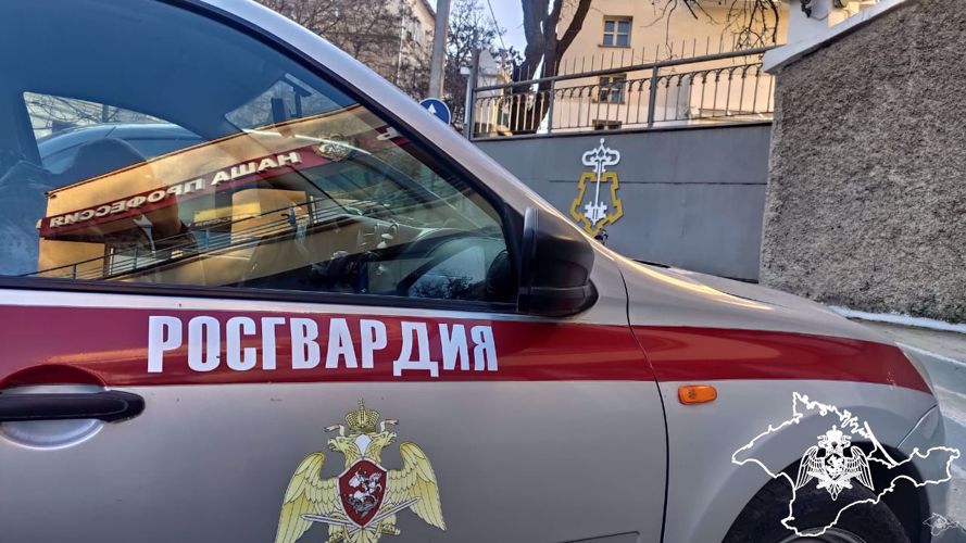 Сотрудники Росгвардии задержали подозреваемого, ударившего официантку