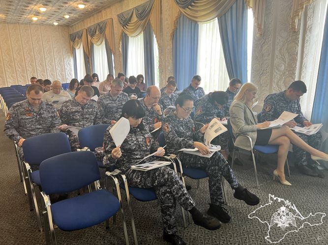 К Международной патриотической акции «Диктант Победы»  присоединились росгвардейцы Крыма и Севастополя