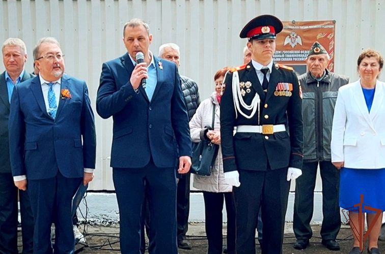 Герой России Артём Катунькин стал участником памятного для учеников профильных классов Росгвардии мероприятия в Ялте