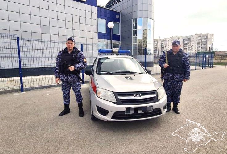 Нетрезвого водителя задержали росгвардейцы в Крыму