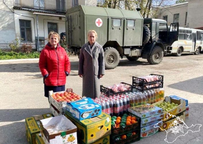 Росгвардия поддержала участников СВО, находящихся на лечении в одном из военных госпиталей Крыма