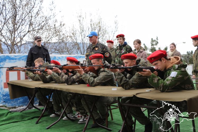 Росгвардейцы стали арбитрами ялтинского этапа военно-спортивной игры «Победа»