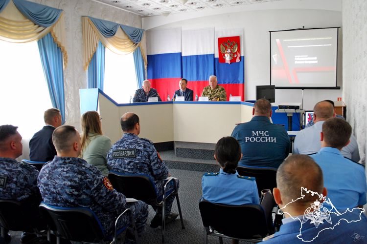 Совещание о безопасности объектов ТЭК прошло в крымском управлении Росгвардии