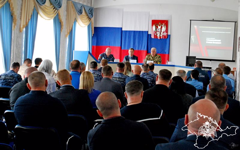 Совещание о безопасности объектов ТЭК прошло в крымском управлении Росгвардии