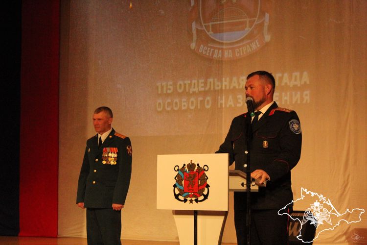 Отдельная бригада особого назначения Южного ордена Жукова Росгвардии отметила 5 лет со дня сформирования