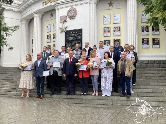 Под аккомпанемент военного оркестра полка Росгвардии в Севастополе состоялось общественно-значимое мероприятие