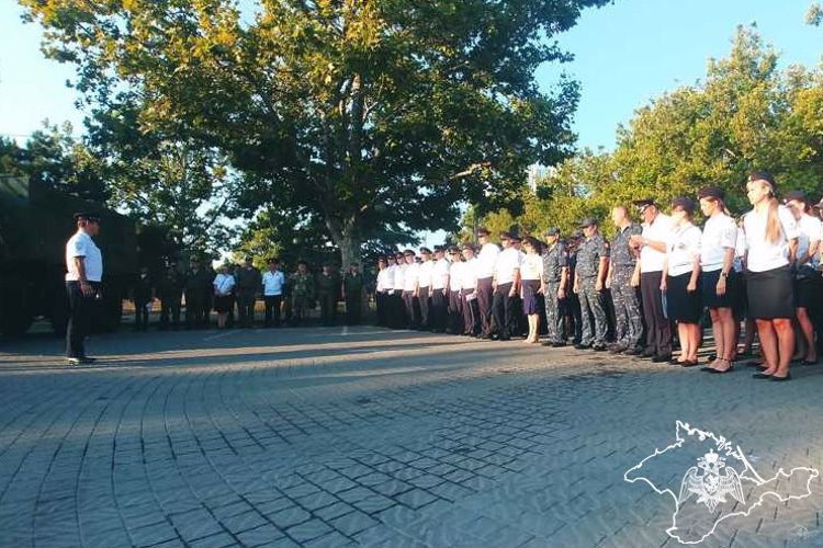 Росгвардейцы обеспечили правопорядок во время праздничных мероприятий, посвященных Дню ВМФ России в городе-герое Севастополе