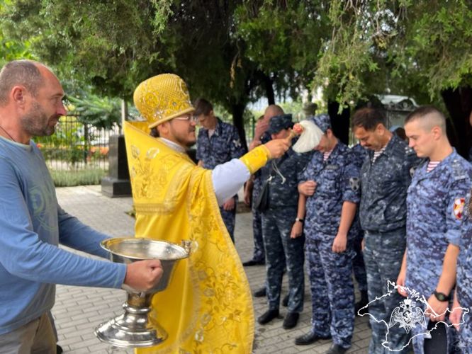 В День Крещения Руси росгвардейцы приняли участие в праздничных мероприятиях