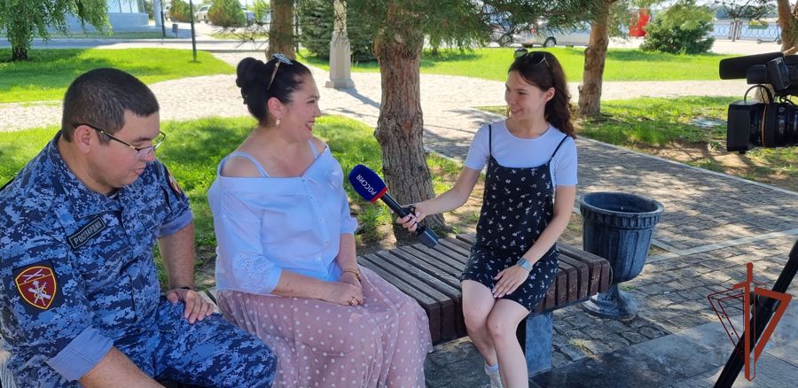 На юге России Росгвардия участвует в тематических мероприятиях в честь Дня семьи, любви и верности