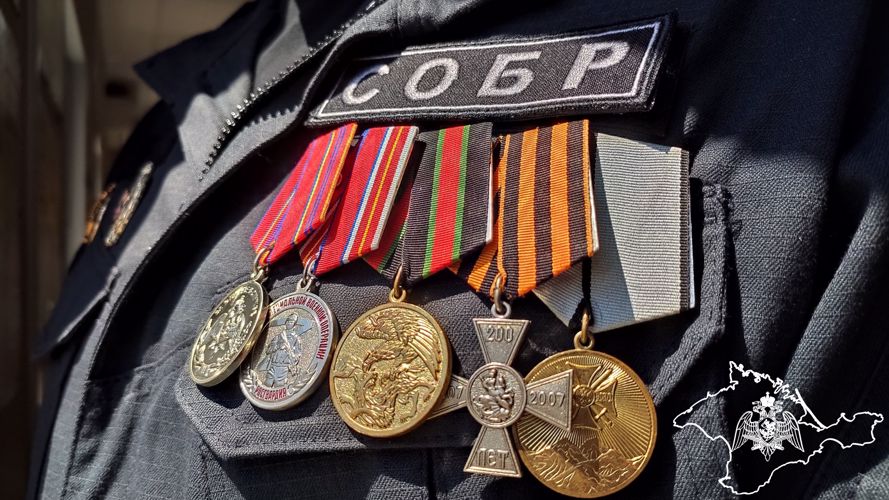 9-летие с момента образования СОБР «Сокол» Росгвардии отметили в Севастополе